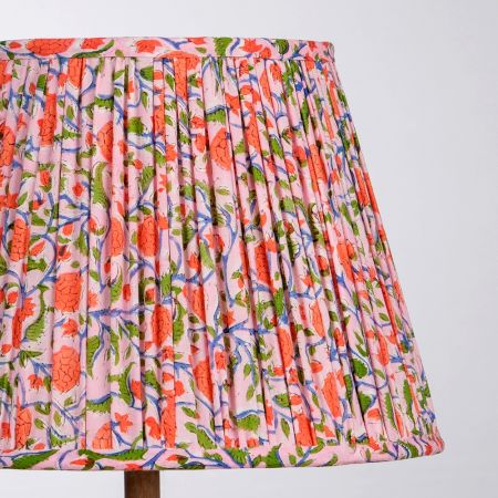 Multicolour Block Print Empire Lampshade Small